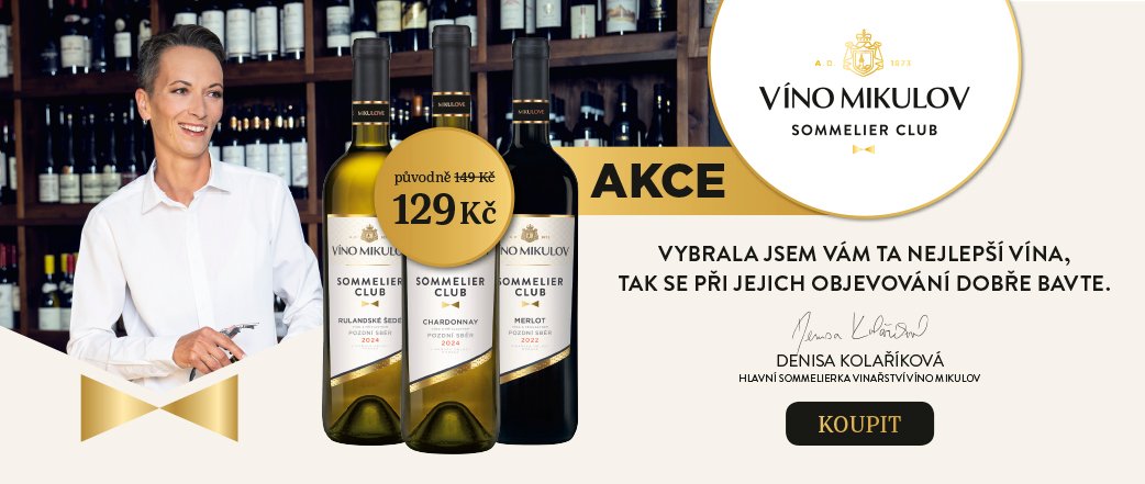 Víno Mikulov Sommelier Club v akci